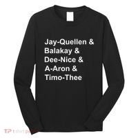 Jay Quellen & Balakay & Dee Nice & A Aron & Timo Thee Long Sleeve Shirt thumb 0