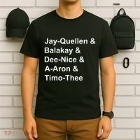 Jay Quellen & Balakay & Dee Nice & A Aron & Timo Thee T-Shirt thumb 6