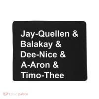 Jay Quellen & Balakay & Dee Nice & A Aron & Timo Thee Mousepad thumb 0