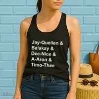 Jay Quellen & Balakay & Dee Nice & A Aron & Timo Thee Women's Tank Top thumb 2