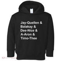 Jay Quellen & Balakay & Dee Nice & A Aron & Timo Thee Toddler Hoodie thumb 0