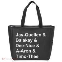 Jay Quellen & Balakay & Dee Nice & A Aron & Timo Thee Tote Bag thumb 0