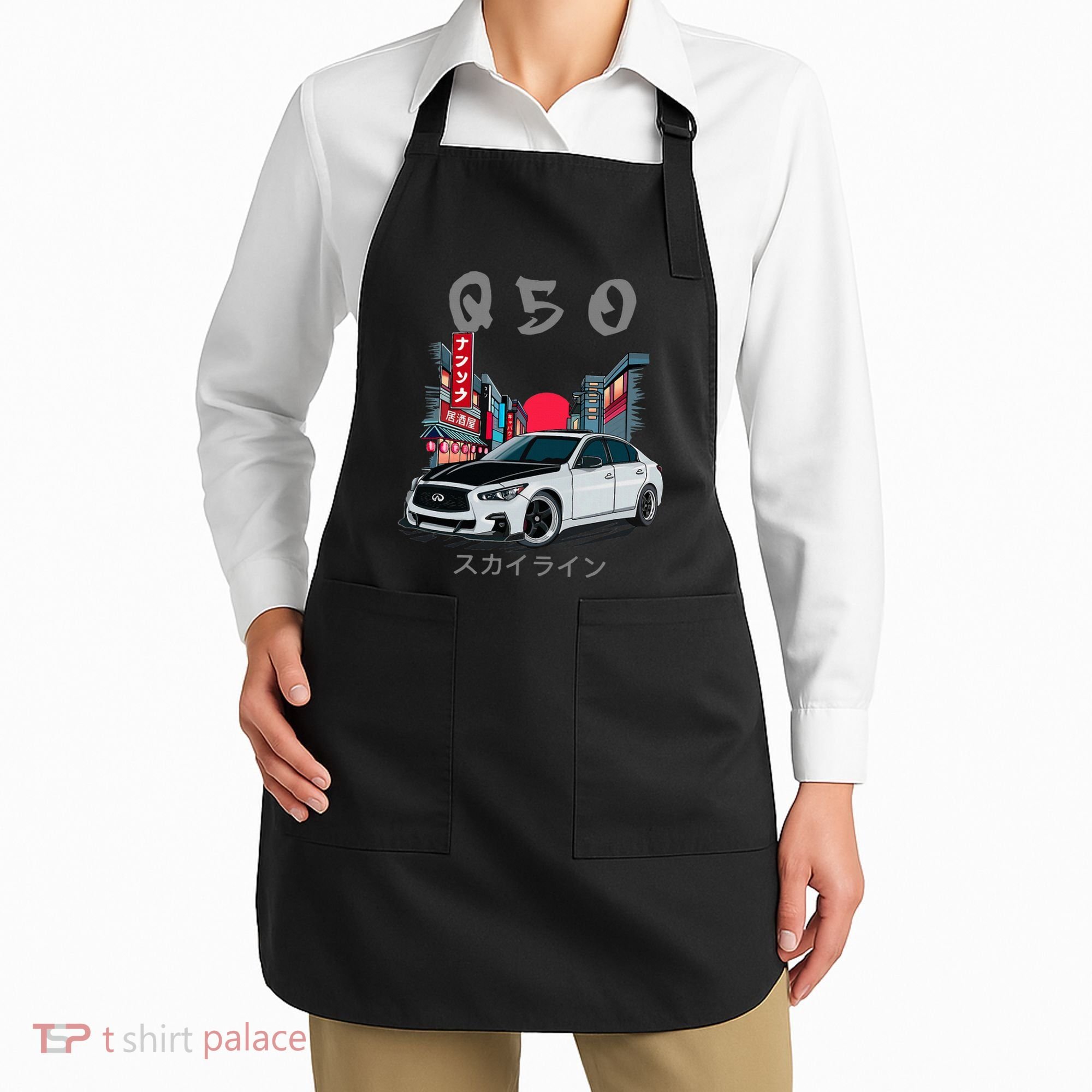 Jdm Q50 Car Lover Enthusiast Skyline Apron