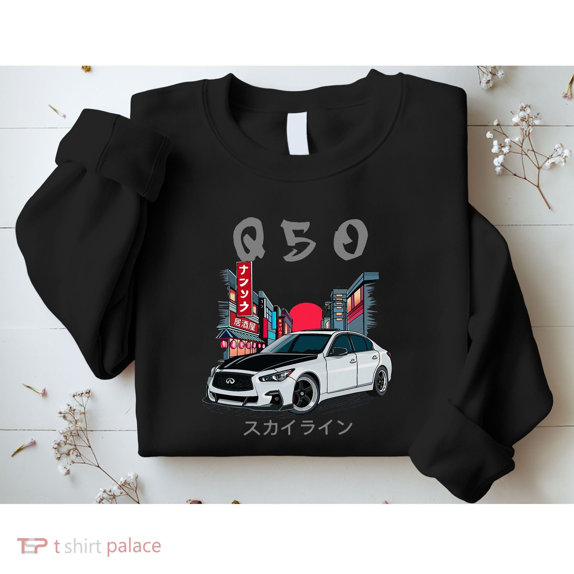Jdm Q50 Car Lover Enthusiast Skyline Sweatshirt