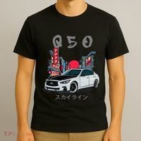 Jdm Q50 Car Lover Enthusiast Skyline T-Shirt thumb 3