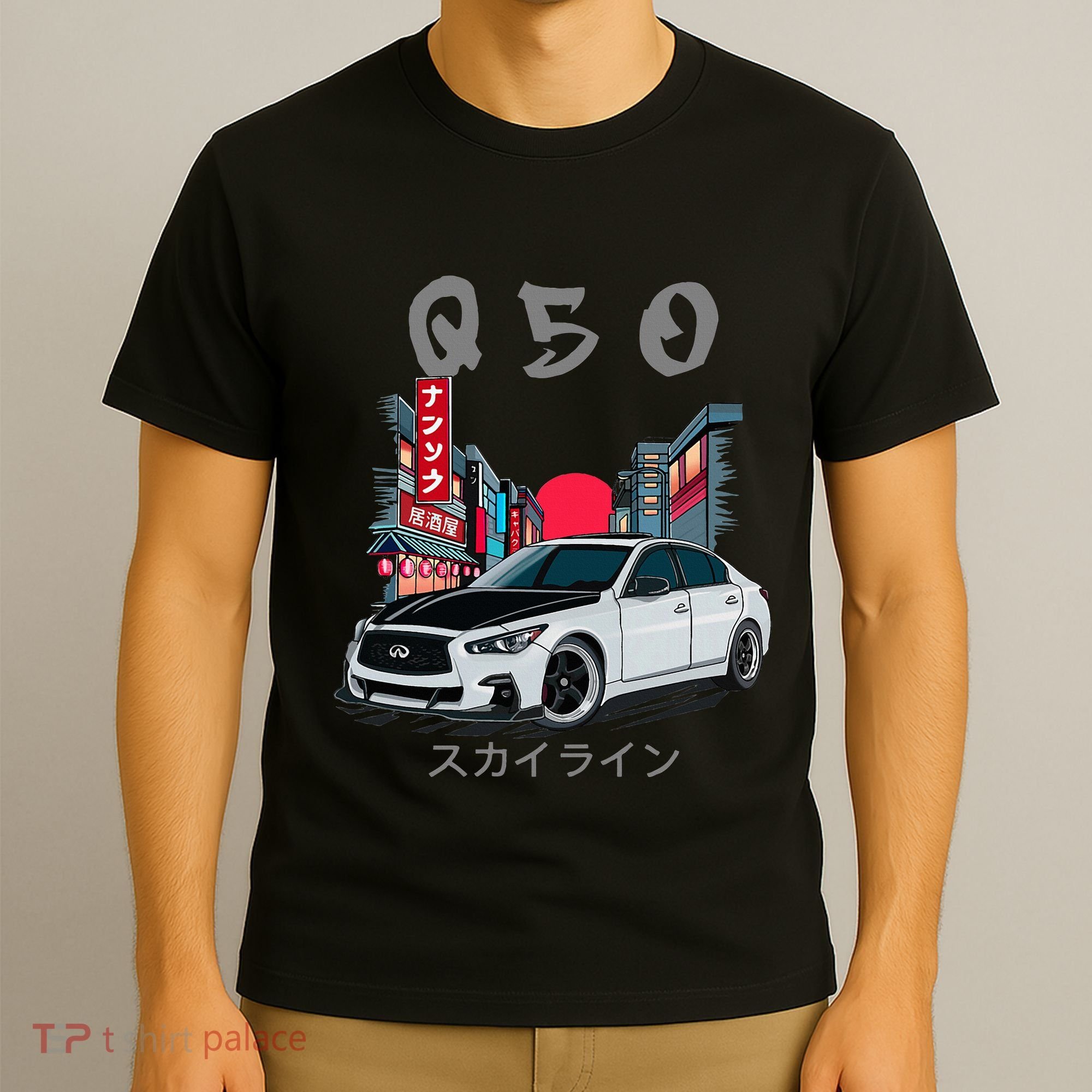 Jdm Q50 Car Lover Enthusiast Skyline T-Shirt