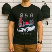 Jdm Q50 Car Lover Enthusiast Skyline T-Shirt thumb 6