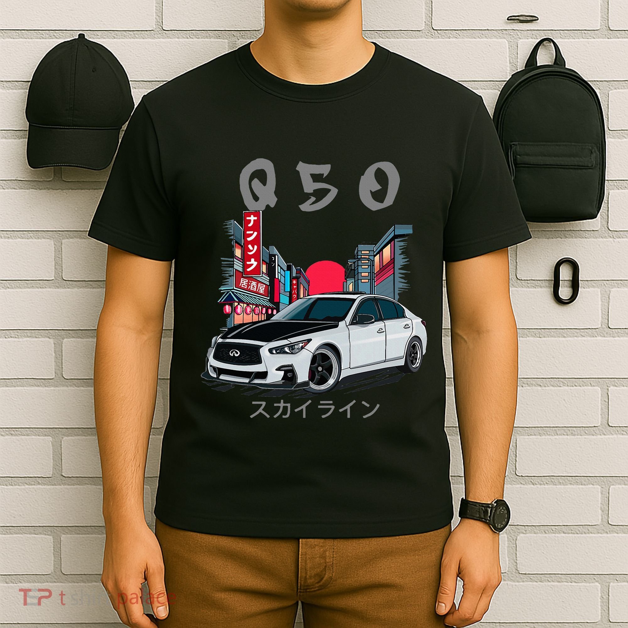 Jdm Q50 Car Lover Enthusiast Skyline T-Shirt