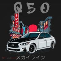 Jdm Q50 Car Lover Enthusiast Skyline Women's Hoodie thumb 2