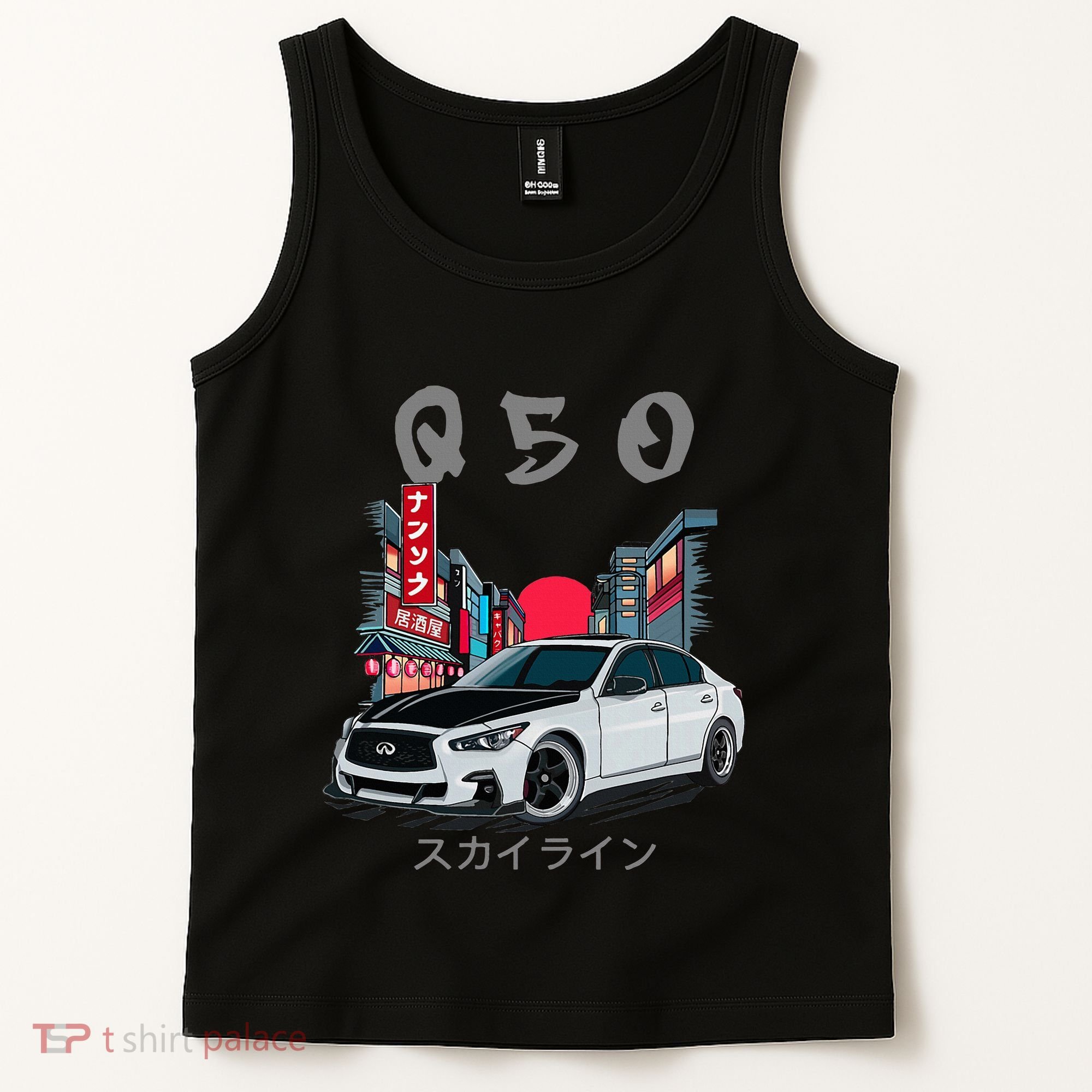 Jdm Q50 Car Lover Enthusiast Skyline Tank Top