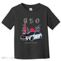 Jdm Q50 Car Lover Enthusiast Skyline Toddler T-Shirt thumb 0