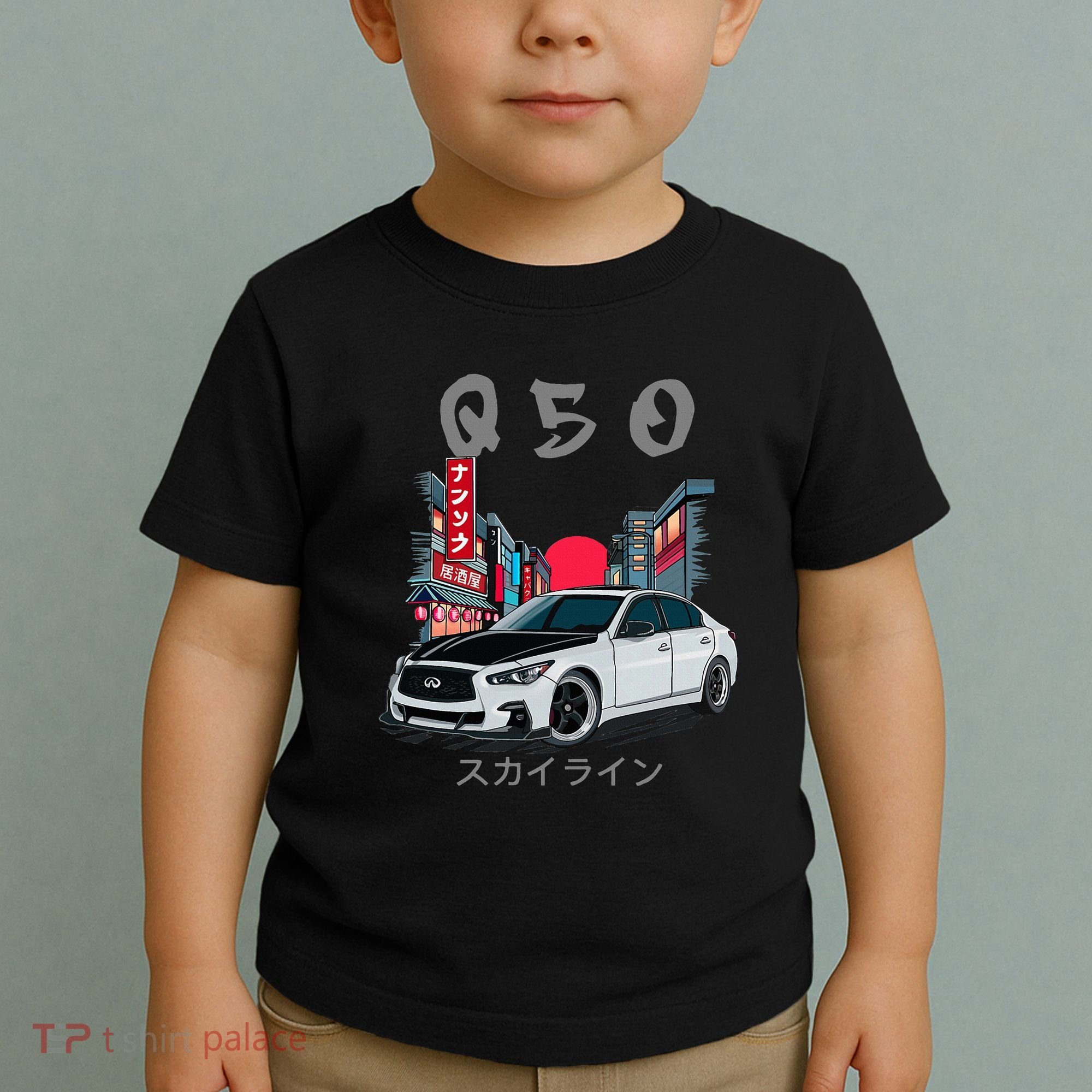 Jdm Q50 Car Lover Enthusiast Skyline Toddler T-Shirt