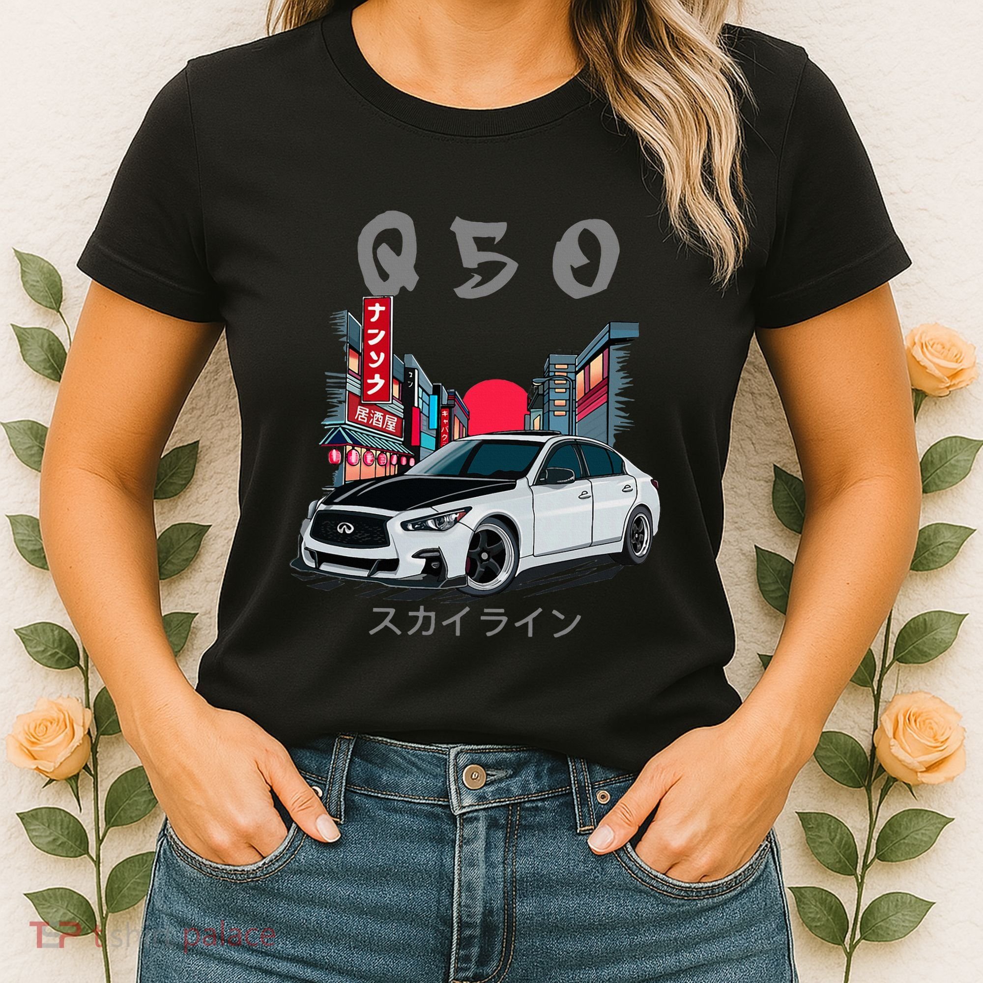 Jdm Q50 Car Lover Enthusiast Skyline Women's T-Shirt