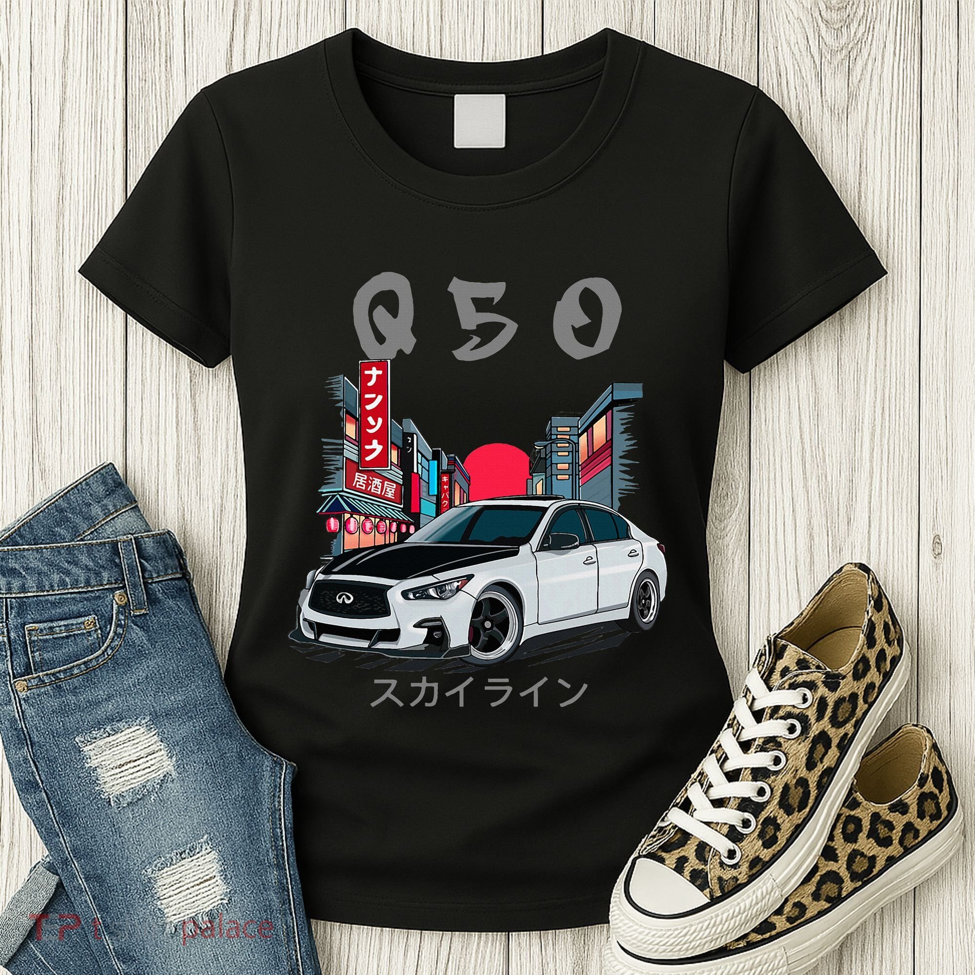 Jdm Q50 Car Lover Enthusiast Skyline Women's T-Shirt