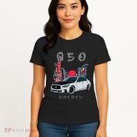 Jdm Q50 Car Lover Enthusiast Skyline Women's T-Shirt thumb 4