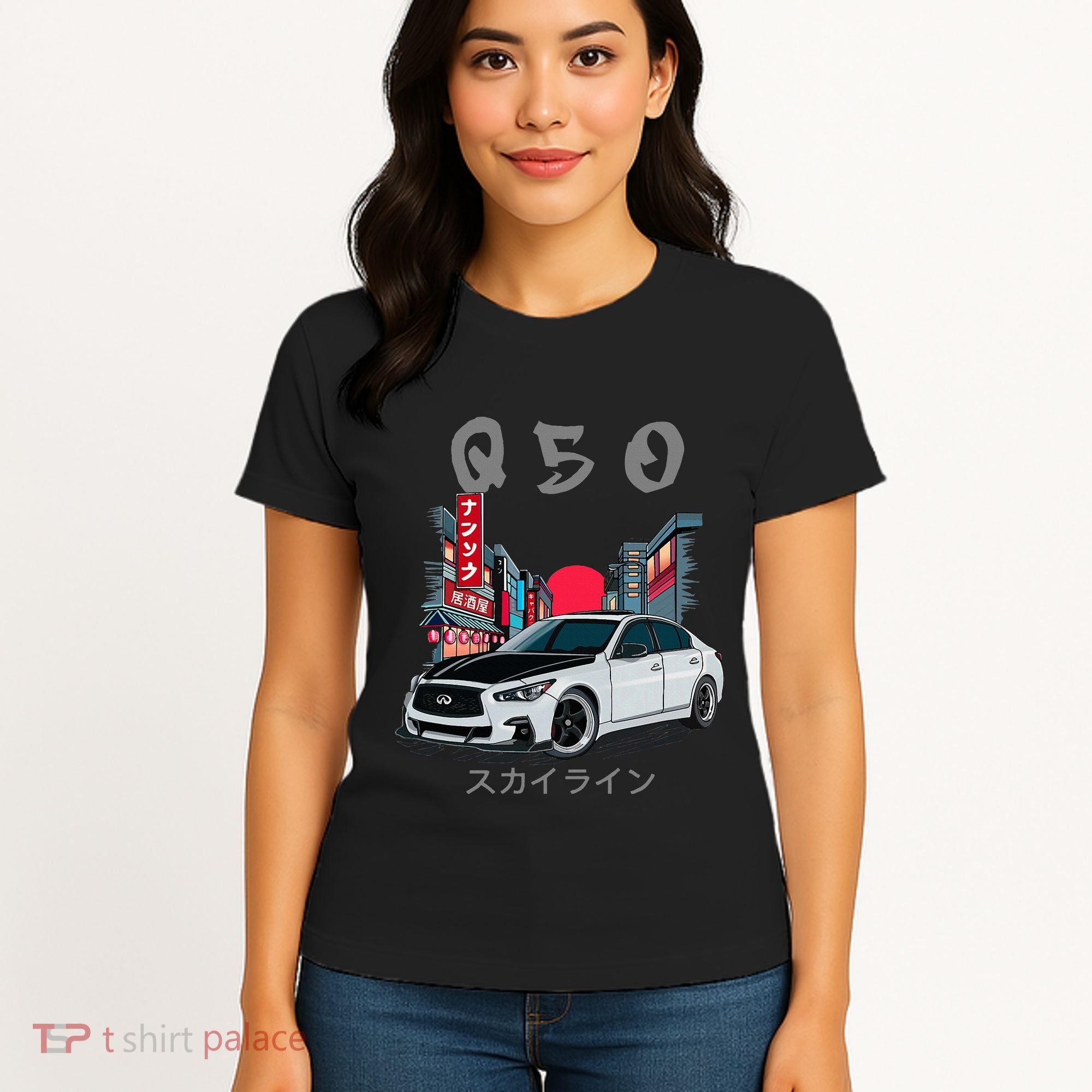 Jdm Q50 Car Lover Enthusiast Skyline Women's T-Shirt