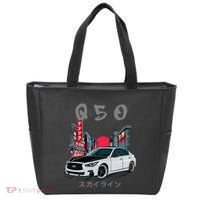 Jdm Q50 Car Lover Enthusiast Skyline Tote Bag thumb 0