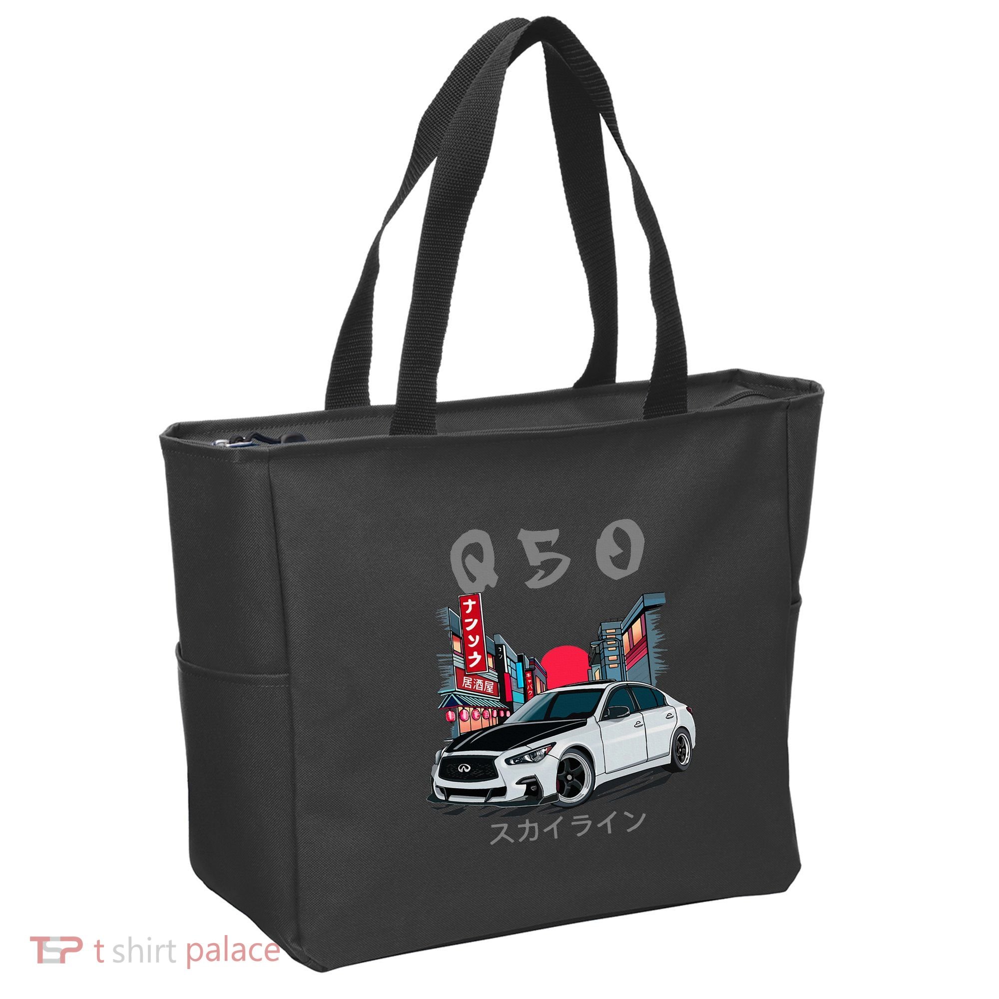 Jdm Q50 Car Lover Enthusiast Skyline Tote Bag