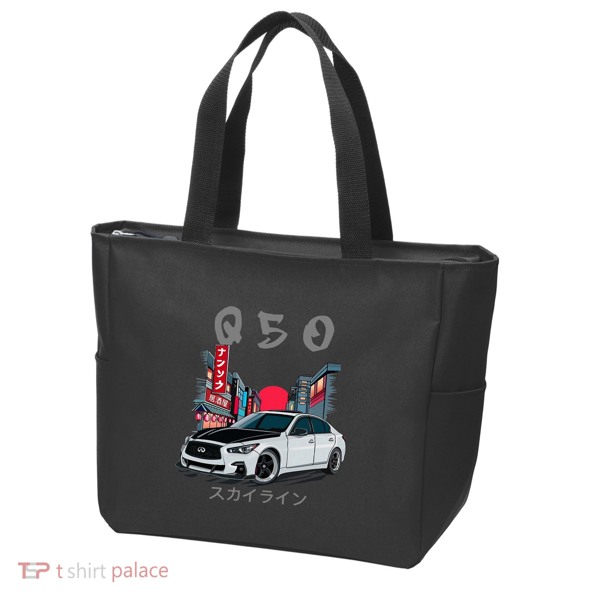Jdm Q50 Car Lover Enthusiast Skyline Tote Bag
