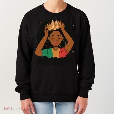 Juneteenth Queen Female Women's Sweatshirt