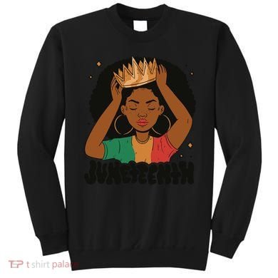 Juneteenth Queen Female Sweatshirt
