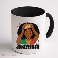 Juneteenth Queen Female Coffee Mug thumb 1