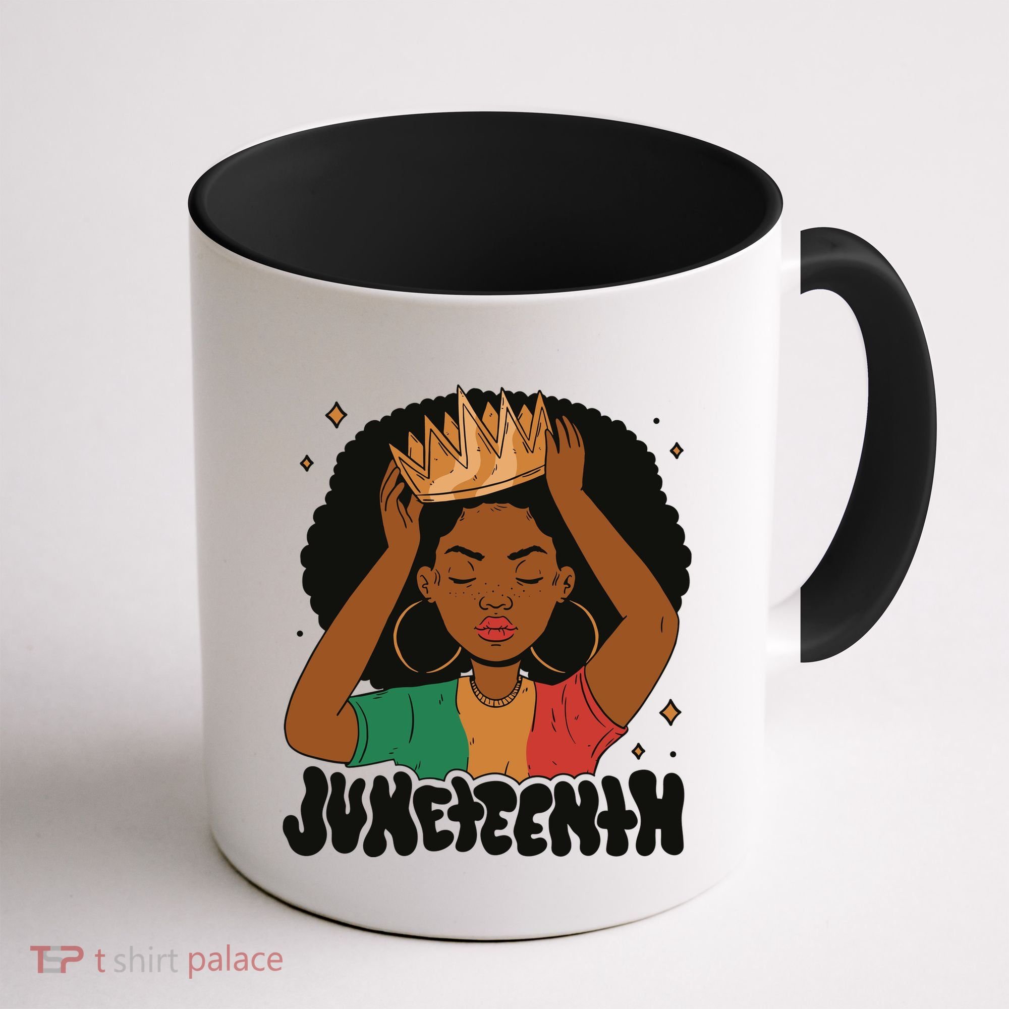 Juneteenth Queen Female Coffee Mug