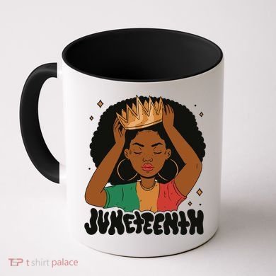 Juneteenth Queen Female Coffee Mug