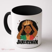 Juneteenth Queen Female Coffee Mug thumb 0
