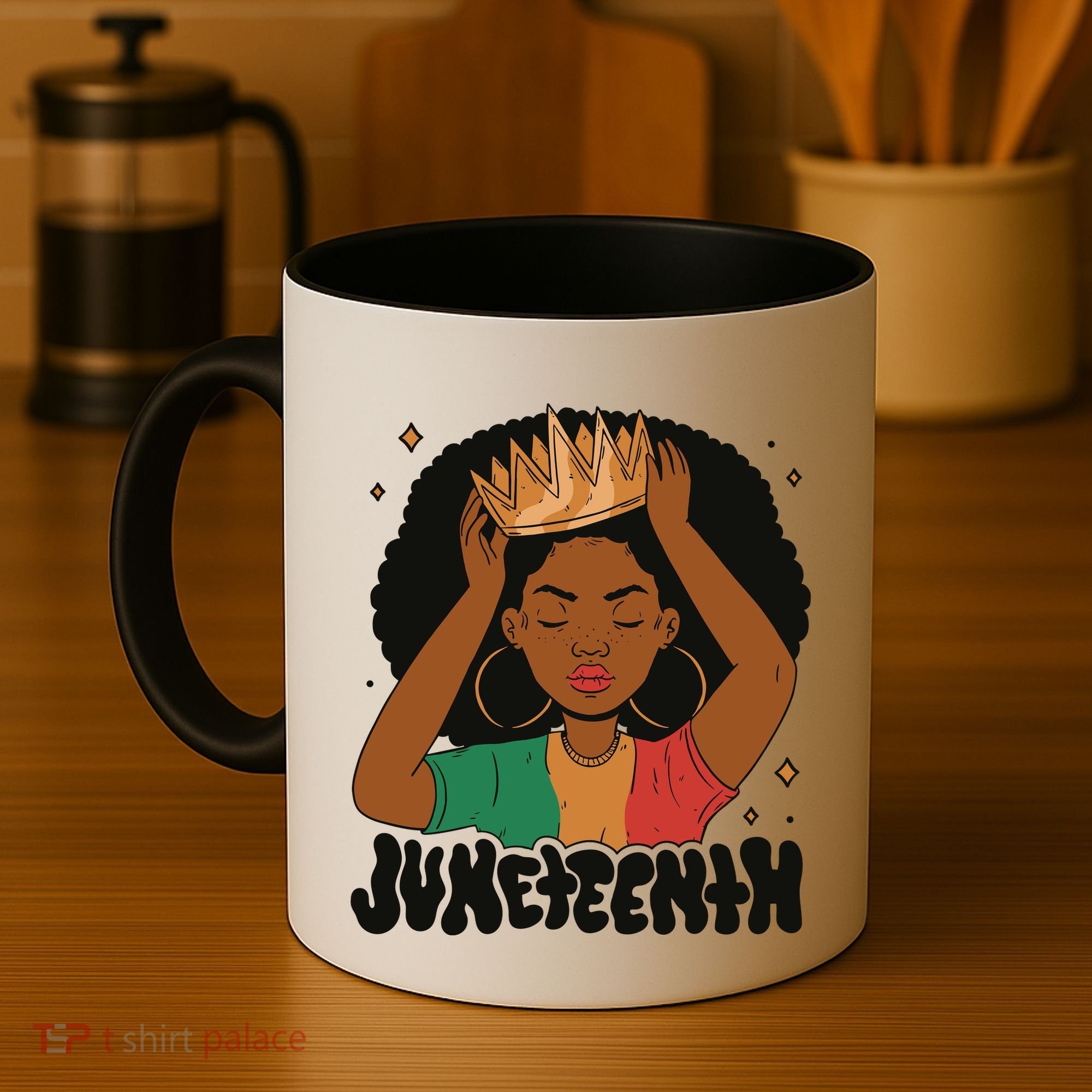 Juneteenth Queen Female Coffee Mug