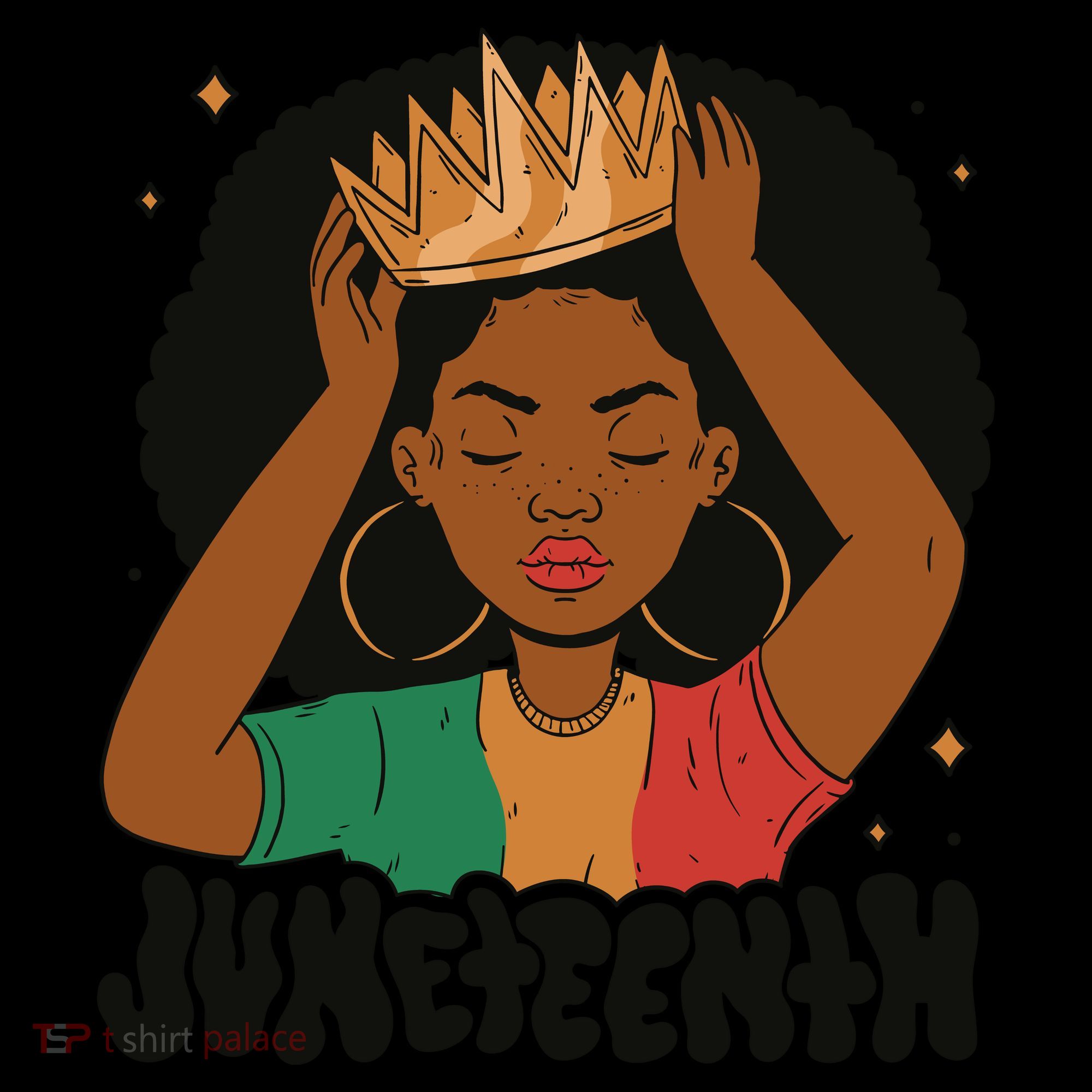 Juneteenth Queen Female Coffee Mug