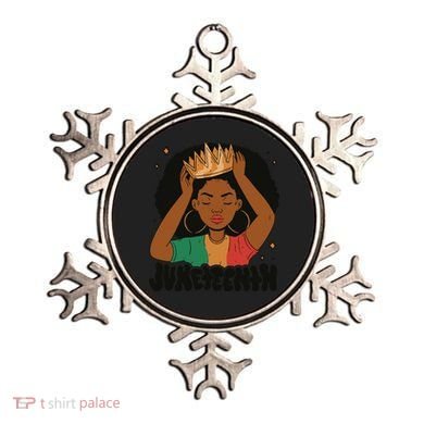 Juneteenth Queen Female Ornament