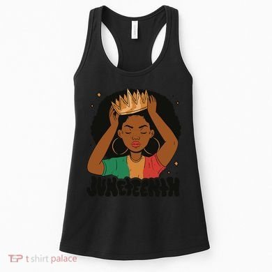 Juneteenth Queen Female Women's Tank Top
