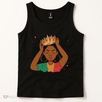 Juneteenth Queen Female Tank Top thumb 2