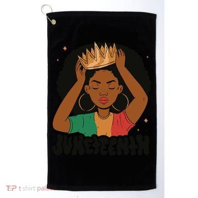 Juneteenth Queen Female Golf Towel
