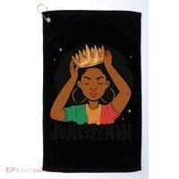 Juneteenth Queen Female Golf Towel thumb 0