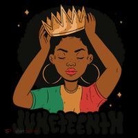 Juneteenth Queen Female Women's Long Sleeve Shirt thumb 2