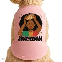 Juneteenth Queen Female Doggie Tank thumb 0