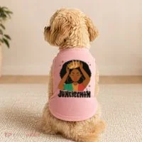 Juneteenth Queen Female Doggie Tank thumb 2