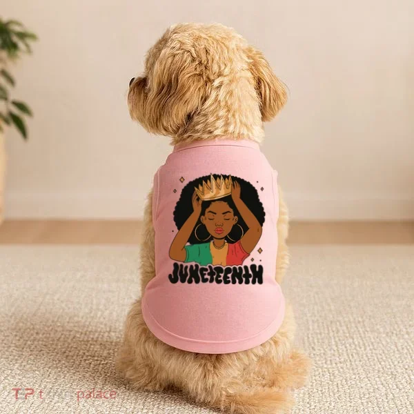 Juneteenth Queen Female Doggie Tank