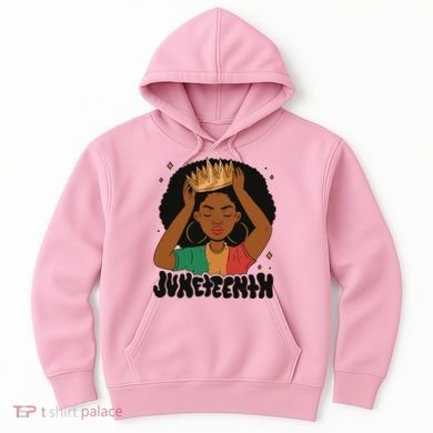 Juneteenth Queen Female Hoodie