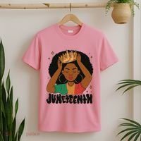 Juneteenth Queen Female T-Shirt thumb 2