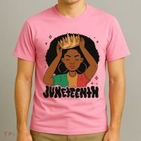 Juneteenth Queen Female T-Shirt thumb 3