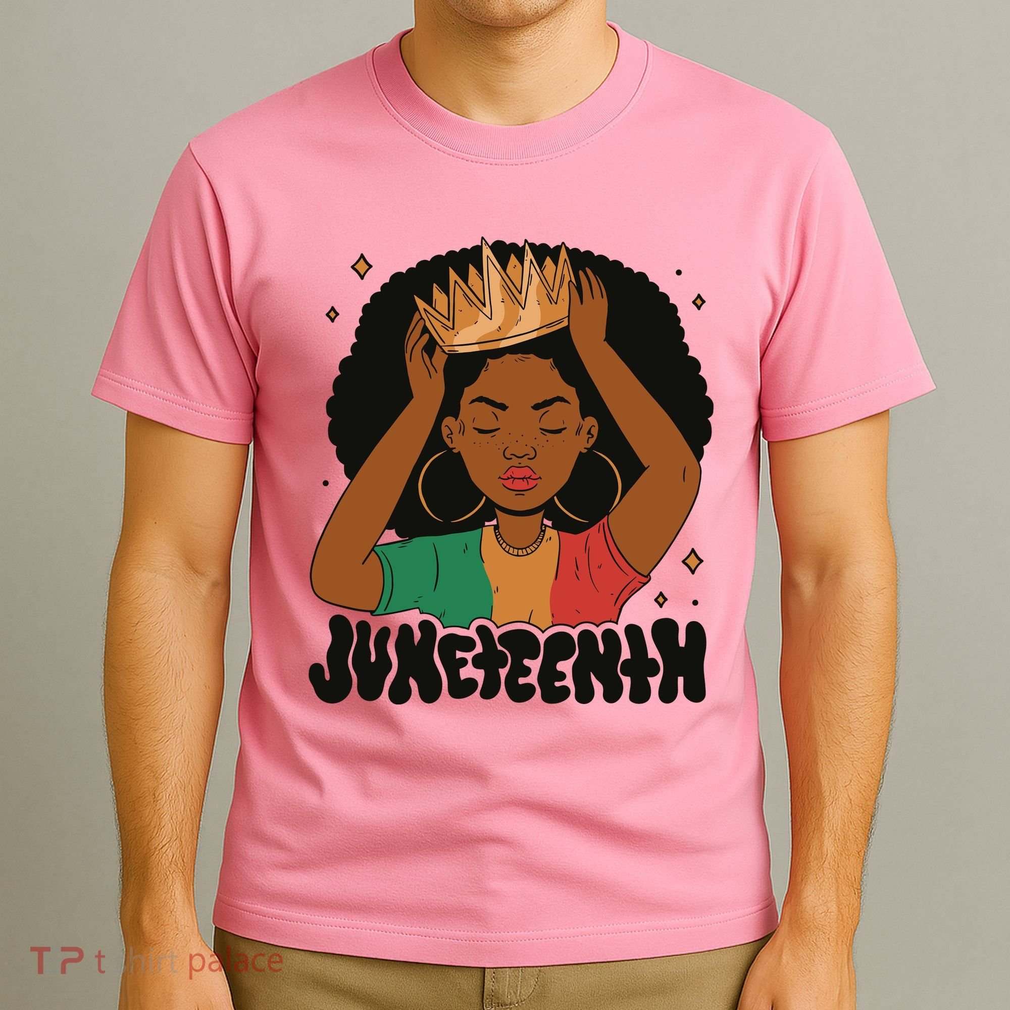 Juneteenth Queen Female T-Shirt