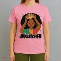 Juneteenth Queen Female T-Shirt thumb 4