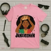 Juneteenth Queen Female T-Shirt thumb 5
