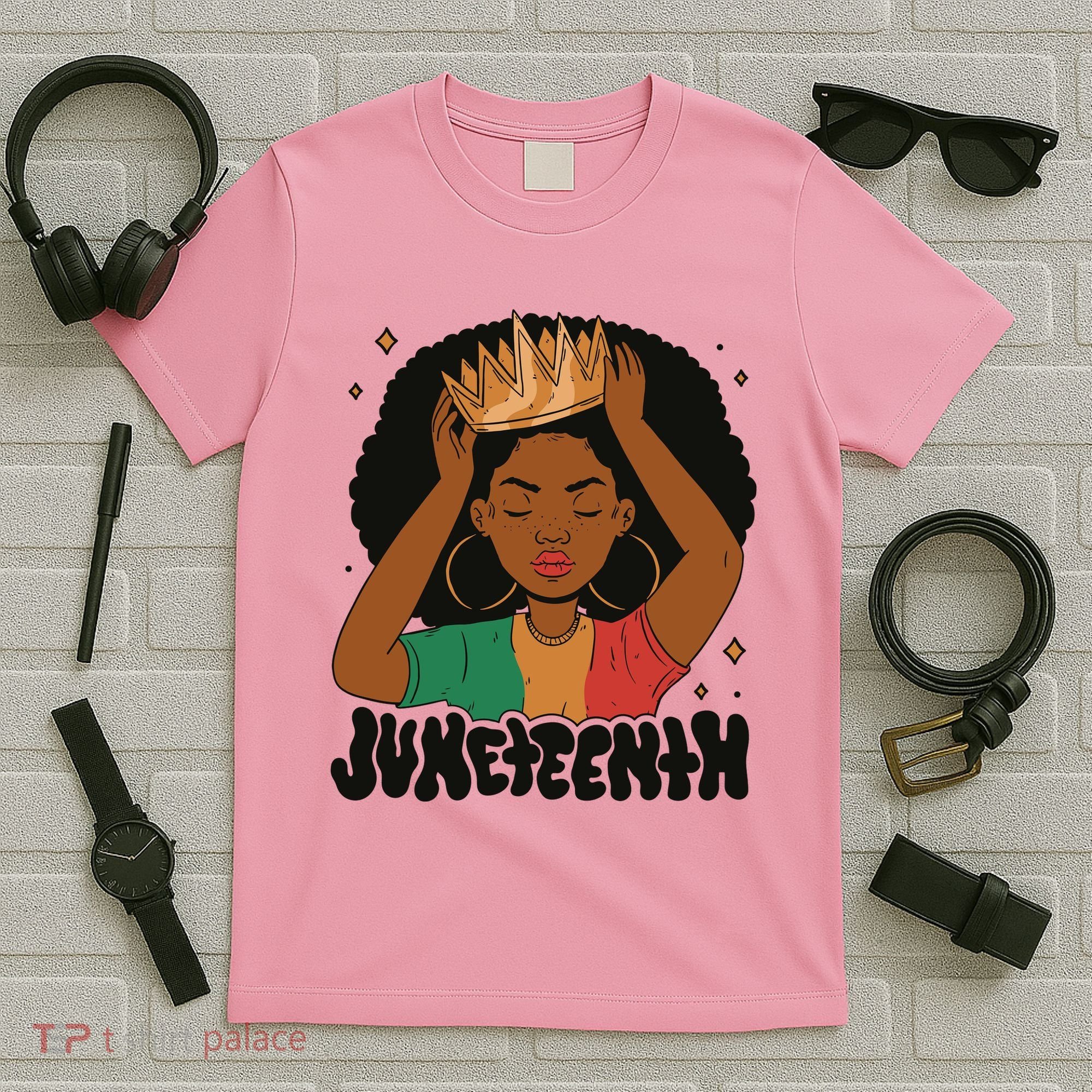 Juneteenth Queen Female T-Shirt