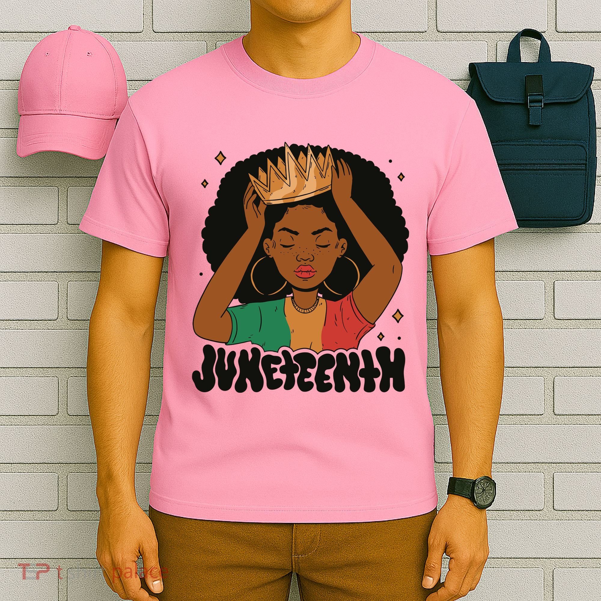 Juneteenth Queen Female T-Shirt