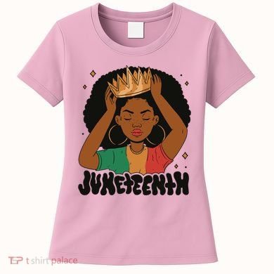 Juneteenth Queen Female Women's T-Shirt