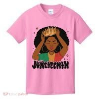 Juneteenth Queen Female Kids T-Shirt thumb 0